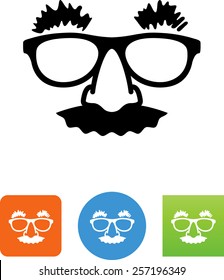 Comedy / Groucho glasses icon