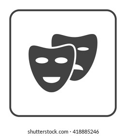comedy mask icon