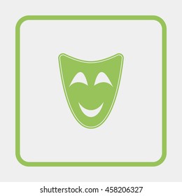 Comedy mask Icon.