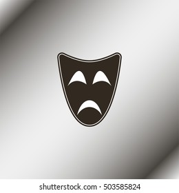 Comedy mask Icon.