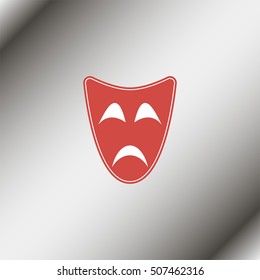 Comedy mask Icon.