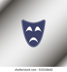 Comedy mask Icon.