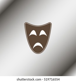 Comedy mask Icon.