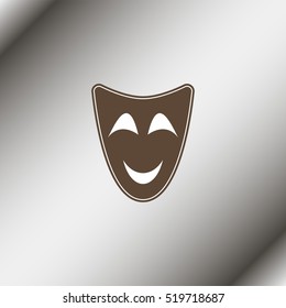 Comedy mask Icon.
