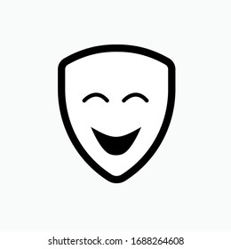 Comedy Movie Genre Icon. Entertainment Label Sign. Symbol, Logo - Vector.