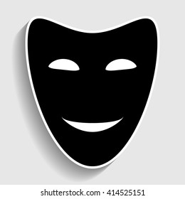 Comedy theatrical masks
