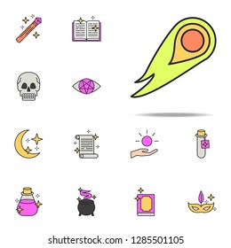 comet icon. magic icons universal set for web and mobile