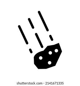Comet Icon Vector Symbol Design Illustration