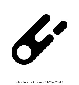 Comet Icon Vector Symbol Design Illustration