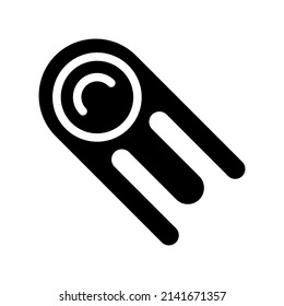 Comet Icon Vector Symbol Design Illustration