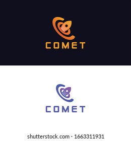 Comet logo design for company