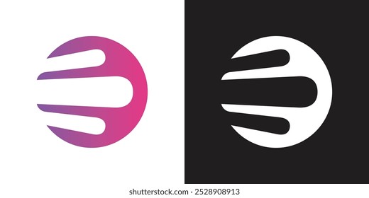 Comet meteor logo vector icon illustration design