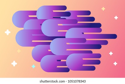 Comet in night sky landscape graphic background