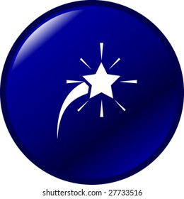 comet star button