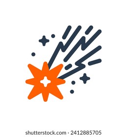 Comet Tail Vektorsymbol