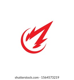 Comet vector icon illustration design template