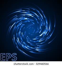 comets vortex. blue version