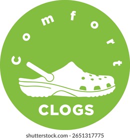 Comfort Clogs creative logo design