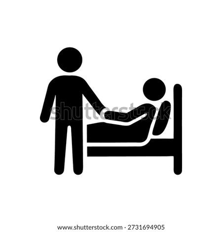 Comfort and Enduring Support Icon Isolated On White Background