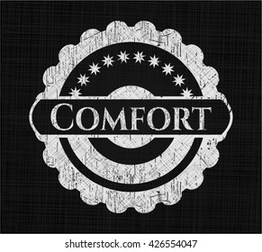 Comfort on blackboard