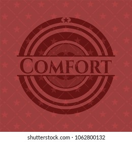 Comfort red emblem