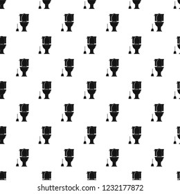 Comfort toilet pattern seamless vector repeat geometric for any web design