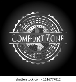 Comfort Zone grey camo emblem