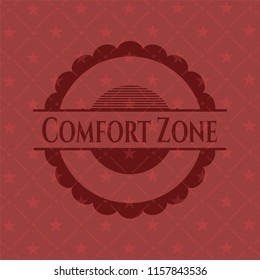 Comfort Zone red emblem