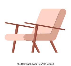 comfortable armchair home item isolated