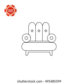 Comfortable Armchair Icon