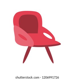comfortable chair isolated icon