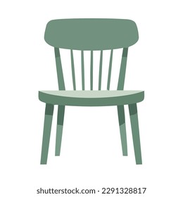 Comfortable chair modern elegance icon isolated