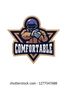 Comfortable E Sport Logo