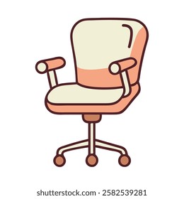 Comfortable ergonomic office chair for workspace and home