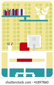 Comfortable home office