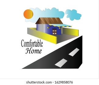 comfortable house to live in