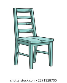 Comfortable isolated chair simple design icon