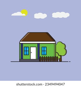 A comfortable little house to live with loved ones