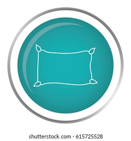 comfortable pillow icon