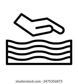 Diseño de iconos de línea de Vector