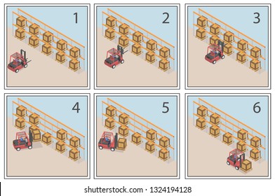 160 Forklift comic Images, Stock Photos & Vectors | Shutterstock