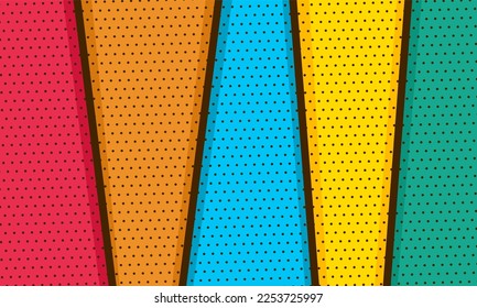 Comic abstracto fondo colorido en estilo de arte pop