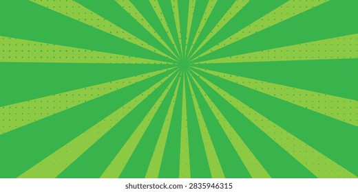Comic abstract gren yellow background - Comic Syle