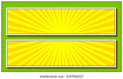 Comic abstract pop art blank background