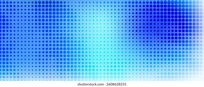 Comic anime water explosion radiating from bright center - dynamic liquid splashes creating circular burst pattern. Blue background with light azure droplets scattered among flowing stream effect.
