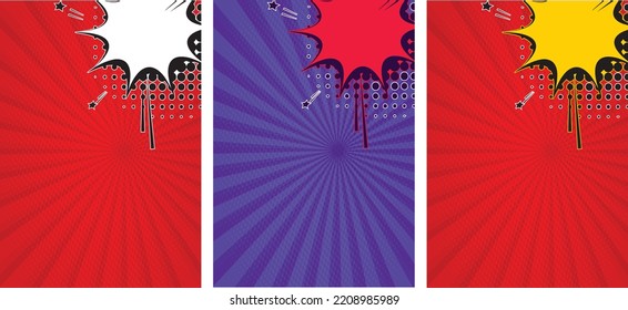 Comic Art book cover design