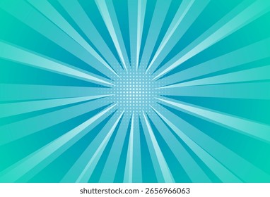 comic background colorful green gradatios pattern abstract background vector.