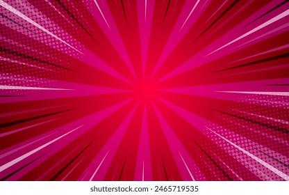 Comic background design pop art illustration