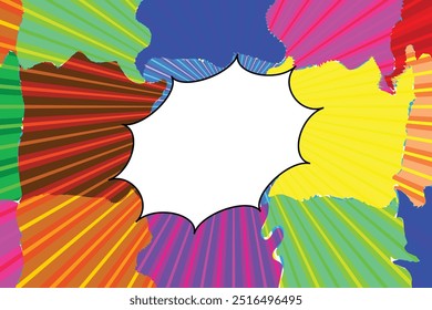 comic background design,cartoon, vector, retro,art, halftone,effect, light, element, blank, colorful,