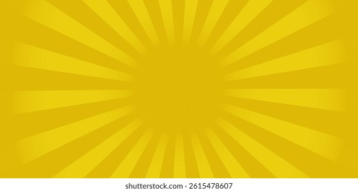 Comic background designs with yellow colors